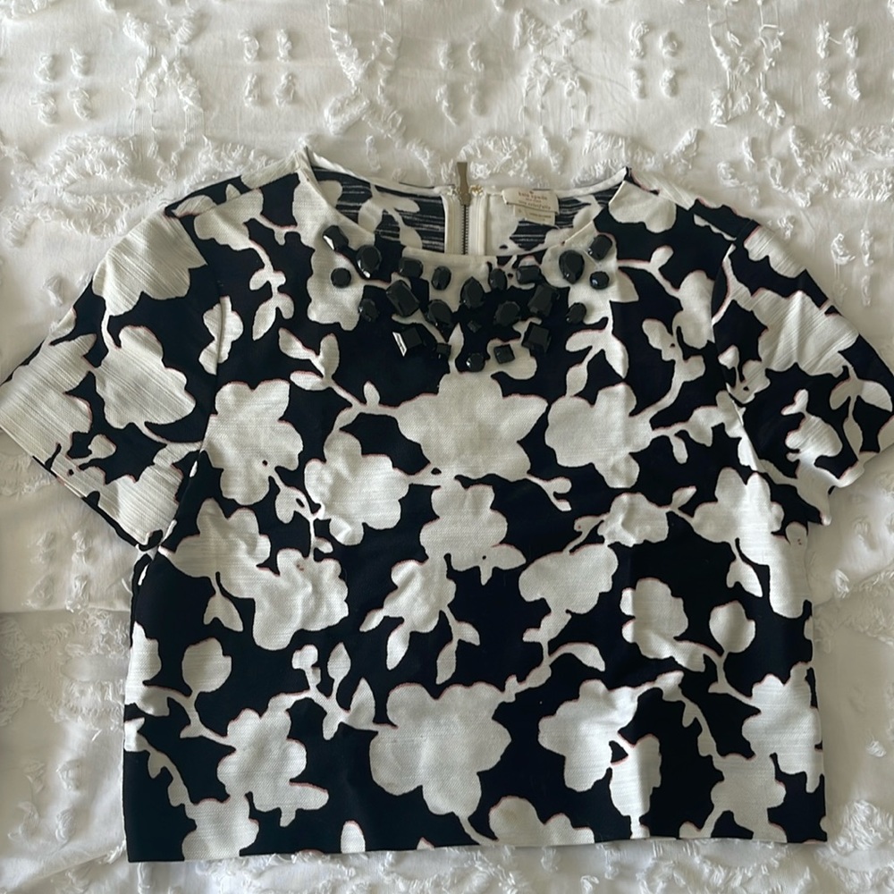 Kate Spade Vintage Top (or can be sold and worn as set)